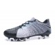 Nike Hypervenom Phantom 3 FG Football Shoes for Men Black Grey