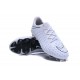 Nike Hypervenom Phantom 3 FG Football Shoes for Men White Black