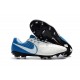 New Nike Tiempo Legend 7 FG FG Soccer Shoes White Blue