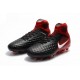 Nike Magista Obra 2 FG Firm Ground Football Boots Black White Black White Red