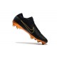 Soccer Shoes For Men - Nike Mercurial Vapor Flyknit Ultra FG Black Gold