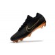 Soccer Shoes For Men - Nike Mercurial Vapor Flyknit Ultra FG Black Gold