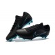 New Nike Soccer Shoes - Mercurial Vapor Flyknit Ultra FG Black Blue