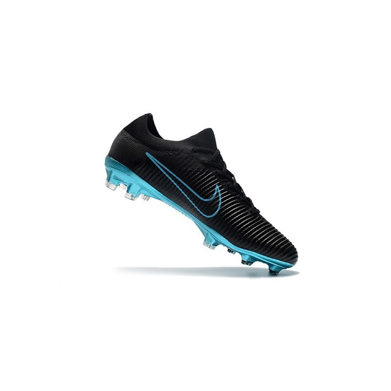 blue and black nike soccer cleats