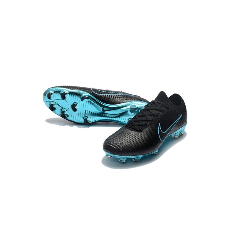 blue and black nike soccer cleats
