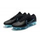 New Nike Soccer Shoes - Mercurial Vapor Flyknit Ultra FG Black Blue