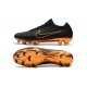 Soccer Shoes For Men - Nike Mercurial Vapor Flyknit Ultra FG Black Gold