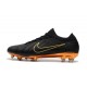 Soccer Shoes For Men - Nike Mercurial Vapor Flyknit Ultra FG Black Gold