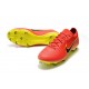 New Nike Soccer Shoes - Mercurial Vapor Flyknit Ultra FG Red Yellow Black