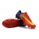 Nike Mercurial Vapor XI FG ACC 2017 Soccer Shoes - Barcelona Red Blue Yellow