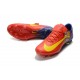 Nike Mercurial Vapor XI FG ACC 2017 Soccer Shoes - Barcelona Red Blue Yellow