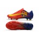 Nike Mercurial Vapor XI FG ACC 2017 Soccer Shoes - Barcelona Red Blue Yellow