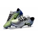 Nike Mercurial Vapor XI FG ACC 2017 Soccer Shoes - Silvery Blue