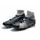 Nike Hypervenom Phantom 3 FG Football Shoes for Men Grey Black Blue
