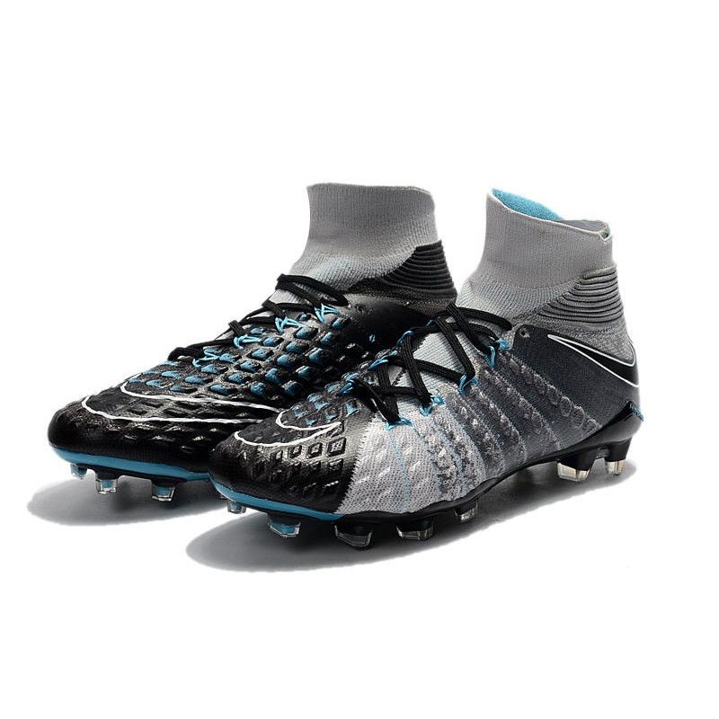 nike hypervenom grey and blue