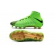 Nike Football Shoes for Men Hypervenom Phantom III DF FG EA Sports Green Black Gold