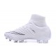 2017 Nike Hypervenom Phantom III FG Soccer Shoes All White