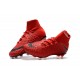 Nike Men's Hypervenom Phantom 3 Dynamic Fit FG Soccer Cleats University Red White Bright Crimson Hyper Crimson