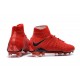 Nike Men's Hypervenom Phantom 3 Dynamic Fit FG Soccer Cleats University Red White Bright Crimson Hyper Crimson