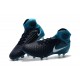 Nike Magista Obra 2 FG Firm Ground Football Boots Obsidian White Gamma Blue Glacier Blue