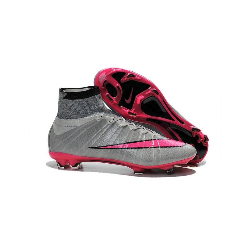 nike mercurial superfly grey pink