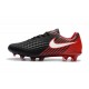 New Nike Magista Opus II FG Football Boots - Low Price - Black White Hyper Crimson Bright Crimson