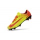 Nike Mercurial Vapor XI FG Soccer Shoes - New Arrival Football Boots Red Yellow