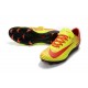 Nike Mercurial Vapor XI FG Soccer Shoes - New Arrival Football Boots Red Yellow