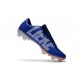 Nike Mercurial Vapor XI FG Soccer Shoes - New Arrival Football Boots Blue Orange Silver