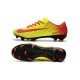 Nike Mercurial Vapor XI FG Soccer Shoes - New Arrival Football Boots Red Yellow