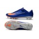 Nike Mercurial Vapor XI FG Soccer Shoes - New Arrival Football Boots Blue Orange Silver