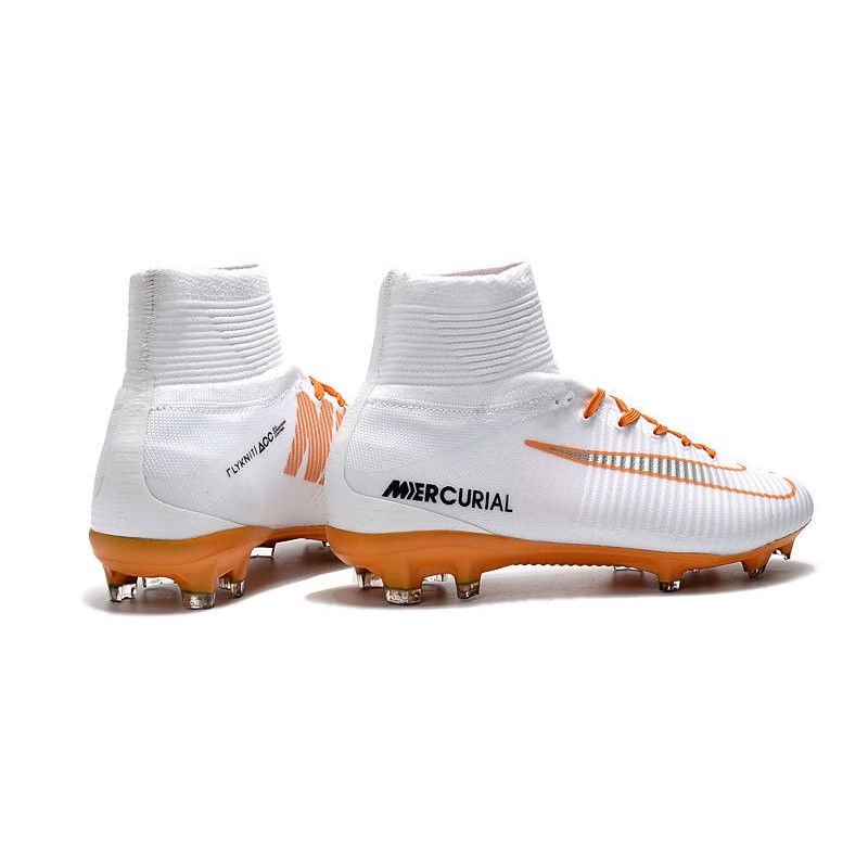 nike superfly white gold