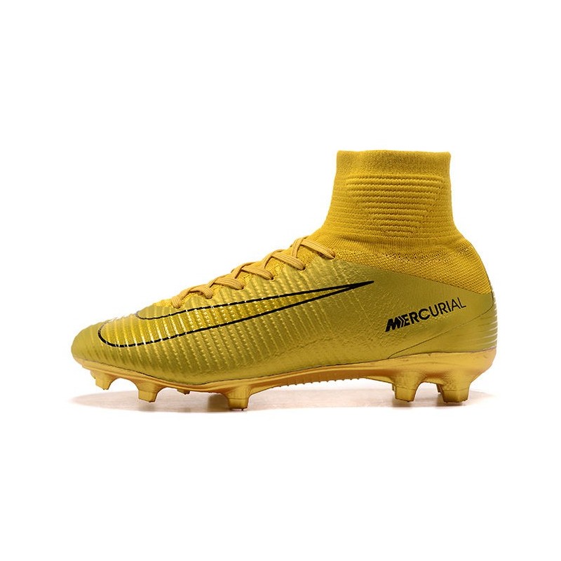 nike cr7 gold