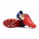 New Nike Magista Opus II FG Football Boots - Low Price - Barcelona Red Blue