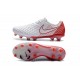 New Nike Magista Opus II FG Football Boots - Low Price - White Red