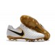 Nike Tiempo Legend VII FG FG Soccer Shoes - Low Price White Gold Black