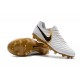 Nike Tiempo Legend VII FG FG Soccer Shoes - Low Price White Gold Black