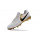 Nike Tiempo Legend VII FG FG Soccer Shoes - Low Price White Gold Black