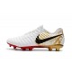 Nike Tiempo Legend VII FG FG Soccer Shoes - Low Price White Gold Black