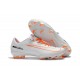 Nike Mercurial Vapor XI FG Soccer Shoes - New Arrival Football Boots White Orange