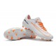 Nike Mercurial Vapor XI FG Soccer Shoes - New Arrival Football Boots White Orange