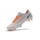 Nike Mercurial Vapor XI FG Soccer Shoes - New Arrival Football Boots White Orange