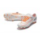 Nike Mercurial Vapor XI FG Soccer Shoes - New Arrival Football Boots White Orange