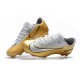 Nike Mercurial Vapor XI FG Soccer Shoes - New Arrival Football Boots Gold White
