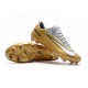 Nike Mercurial Vapor XI FG Soccer Shoes - New Arrival Football Boots Gold White