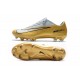 Nike Mercurial Vapor XI FG Soccer Shoes - New Arrival Football Boots Gold White