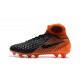 Nike Magista Obra 2 FG Firm Ground Football Boots Black White Hyper Crimson Bright Crimson