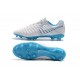 Nike Tiempo Legend VII FG FG Soccer Shoes - Low Price White Blue