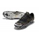 Nike Mercurial Vapor XI FG Soccer Shoes - New Arrival Football Boots Black White Gold