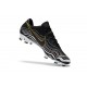 Nike Mercurial Vapor XI FG Soccer Shoes - New Arrival Football Boots Black White Gold